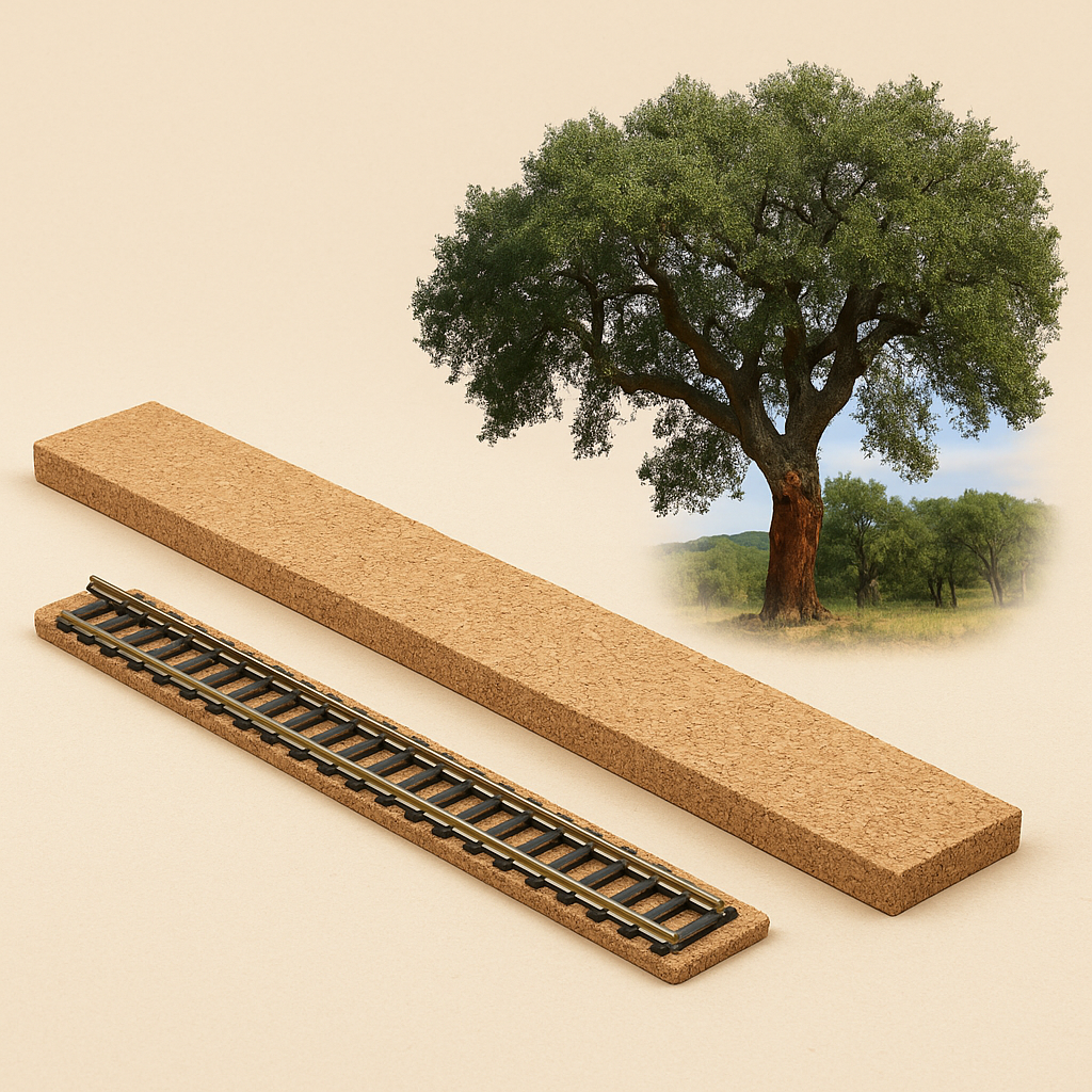 Il Sughero: dalla Natura al Plastico Ferroviario