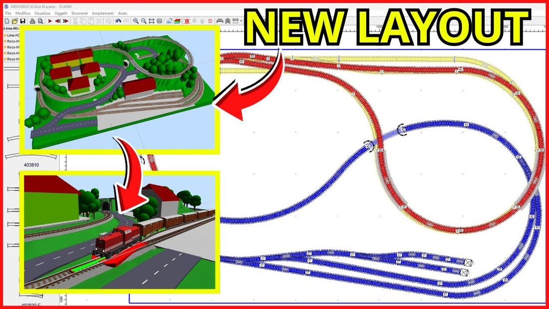 Ferrovie in Miniatura: plastici ferroviari su misura, in tutte le scale e con impianti digitali avanzati