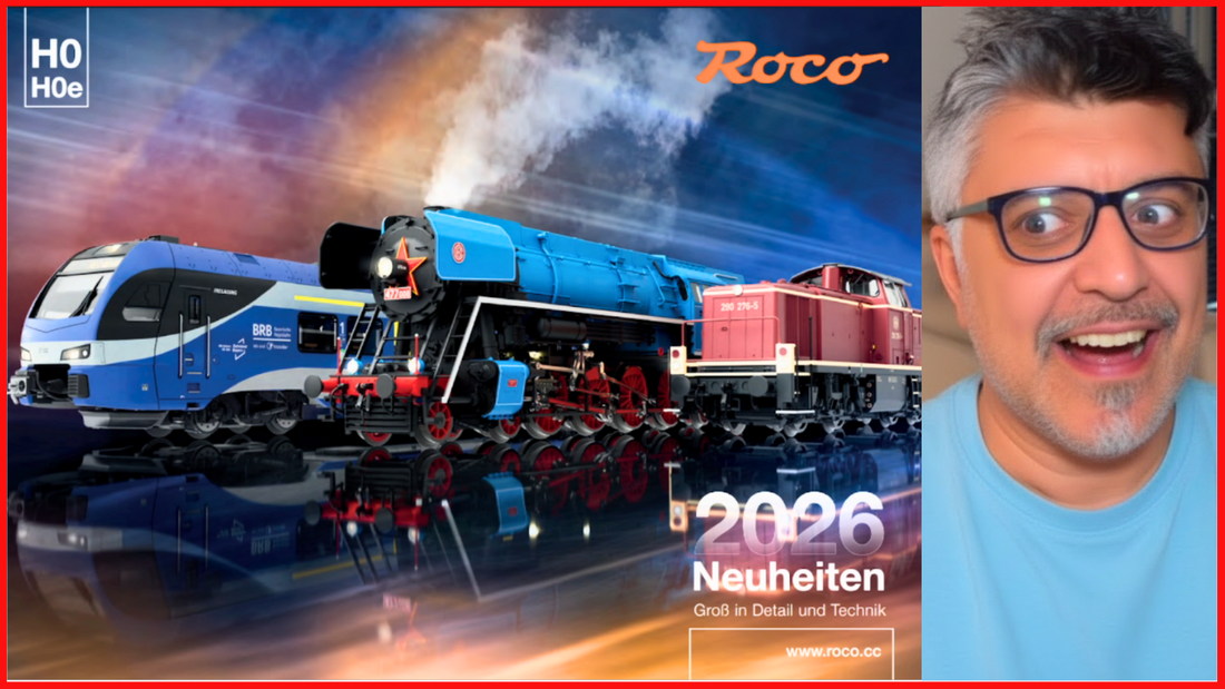 Catalogo ROCO 2026 H0 e H0/m: Tutte le Novità in Anteprima su Ferrovie in Miniatura