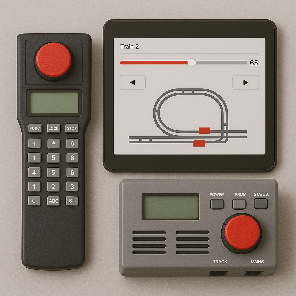 Centrali digitali per controllo treni