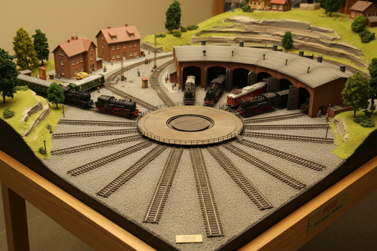 Piattaforme girevoli per Modellismo Ferroviario