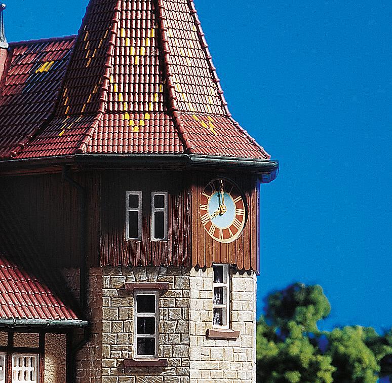 Stazione ferroviaria di Schwarzburg scala H0 Faller 110116