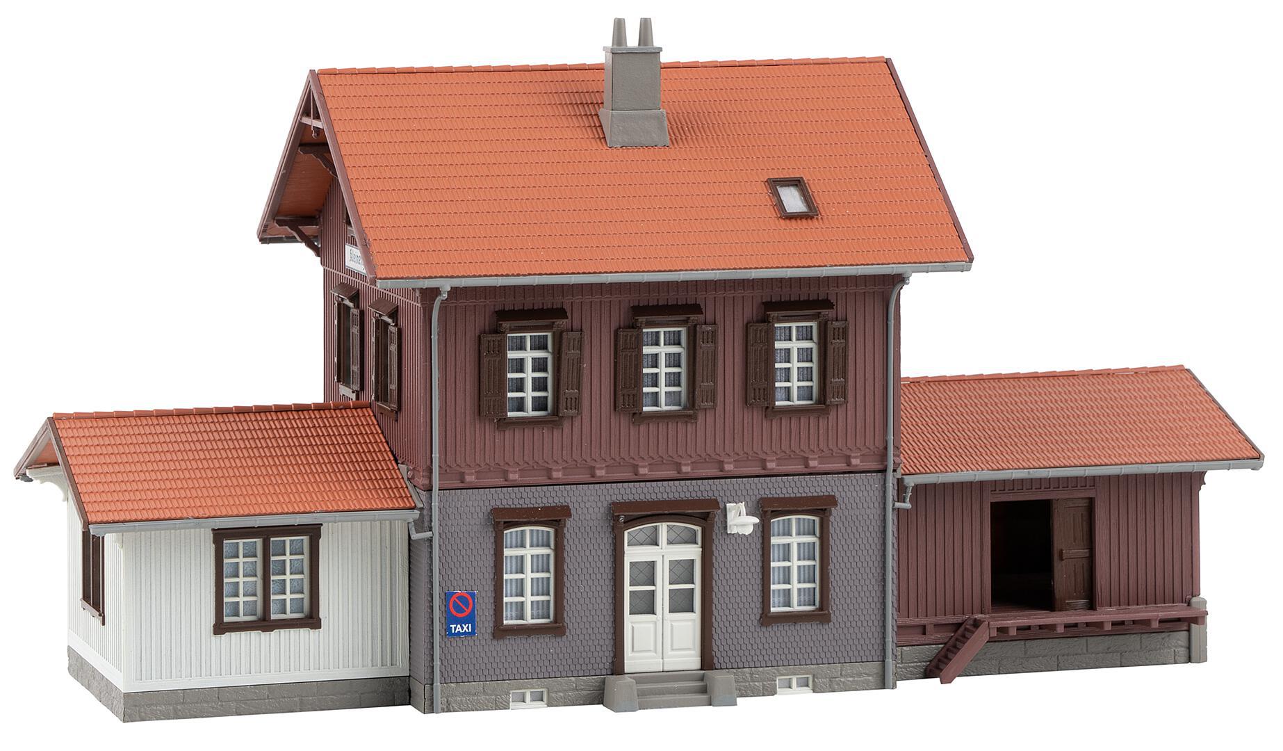 Stazione ferroviaria di Kleinengstingen scala H0 Faller 110133