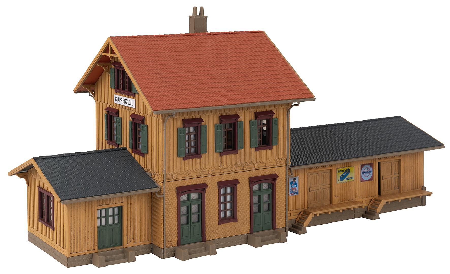 Stazione ferroviaria di Kupferzell scala H0 Faller 110153