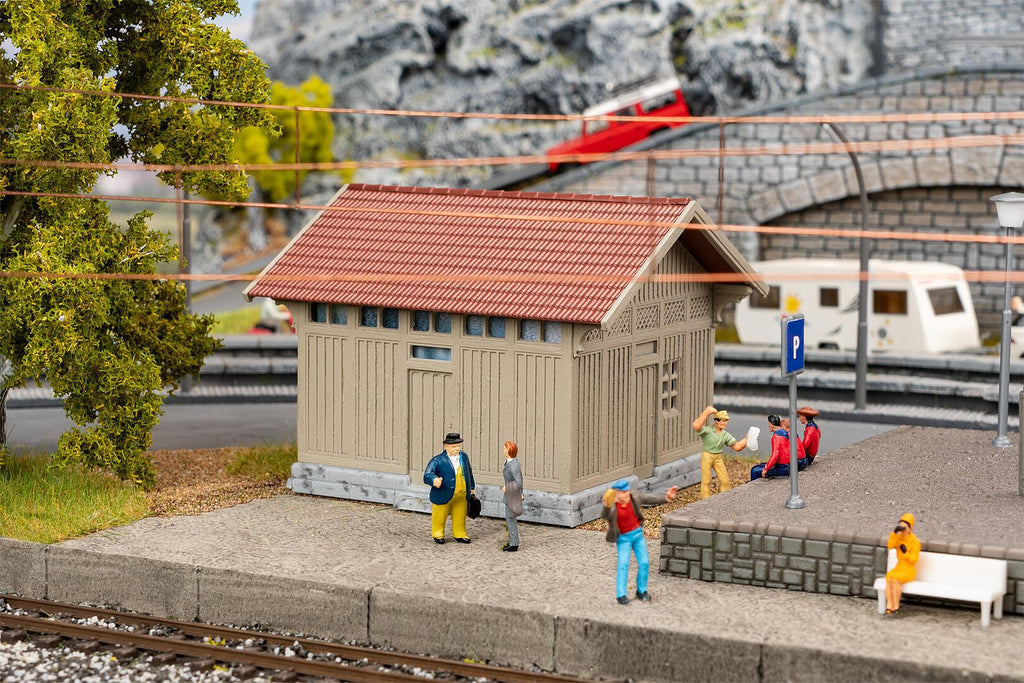 Toilette per Stazioni scala H0 Faller 120307