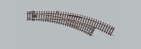 Piko 55228 Scala H0 Deviatoio curvo BWR-R3