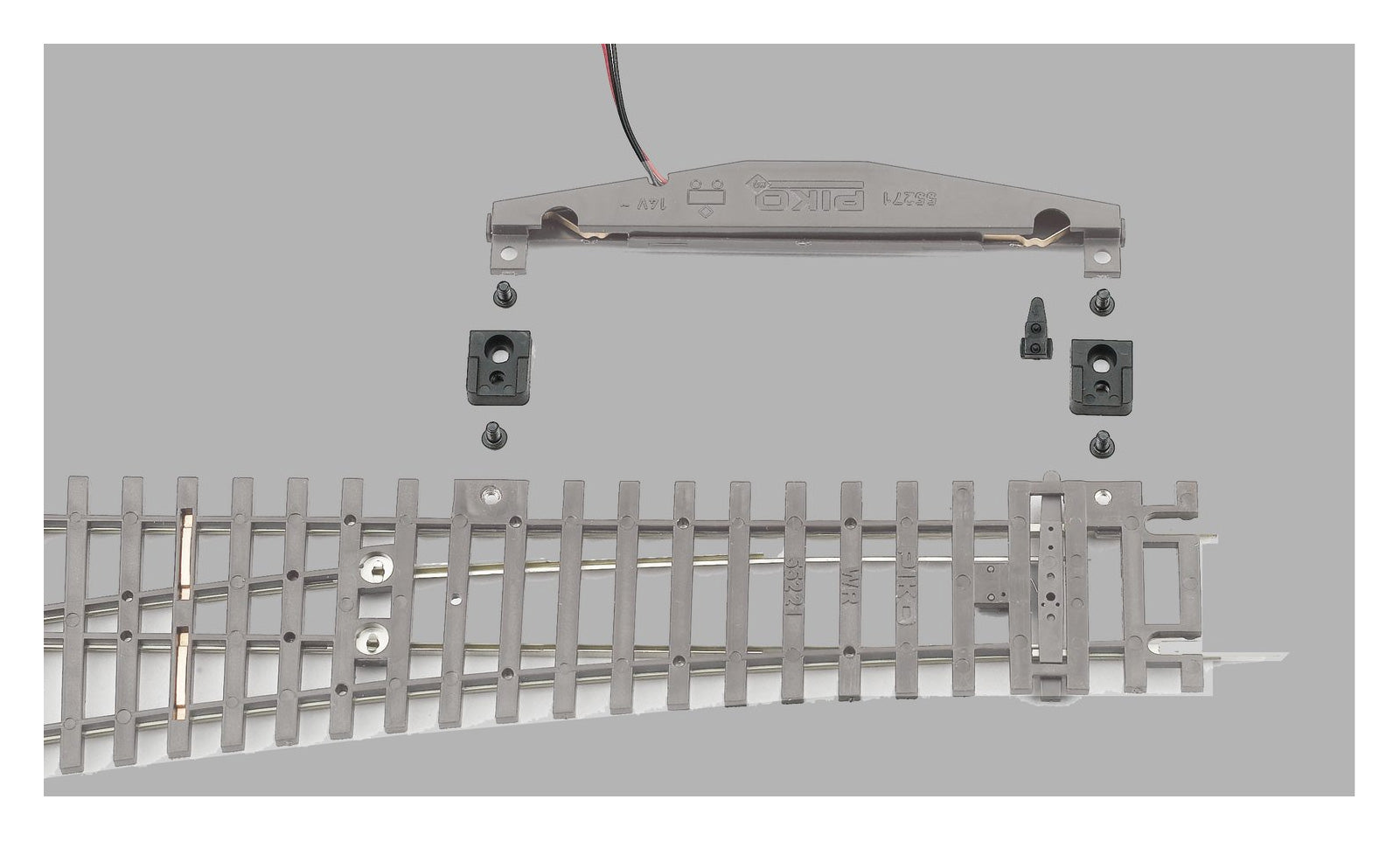 Piko 55273 Scala H0 Kit guida a pavimento