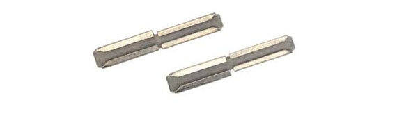 Piko 55293 Scala H0 Connettori per binari con 2 larghezze di scarpe, 6 pezzi