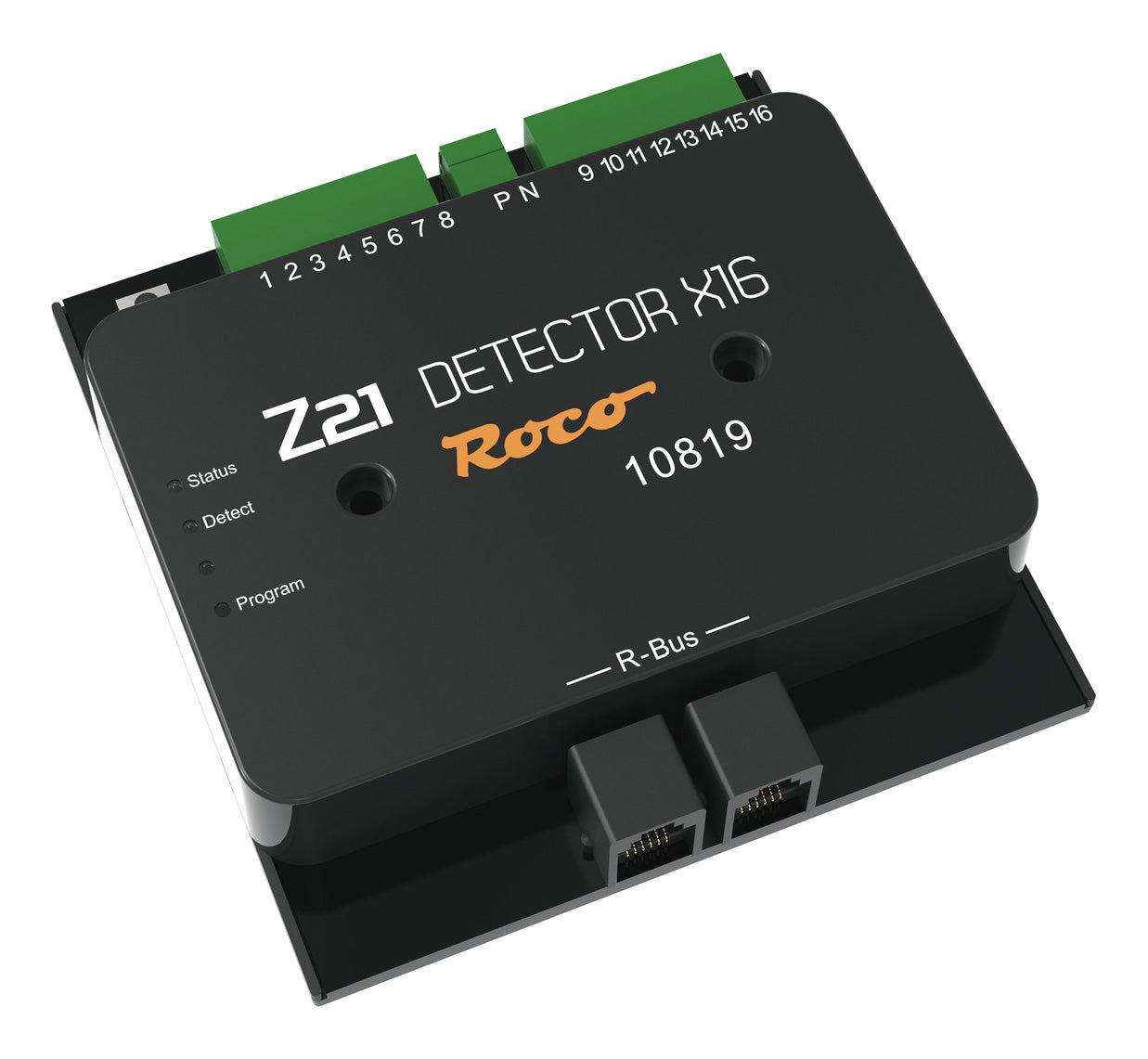 Roco 10819 Z21 Detector x16 - rilevatore di occupazione binario per 16 sezioni