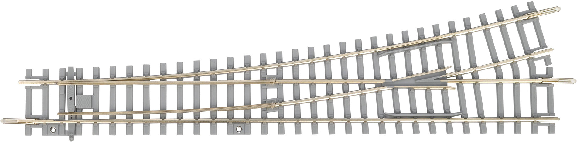 Piko 55170 Scambio Scala H0, lato sinistro WL con traversine in cemento