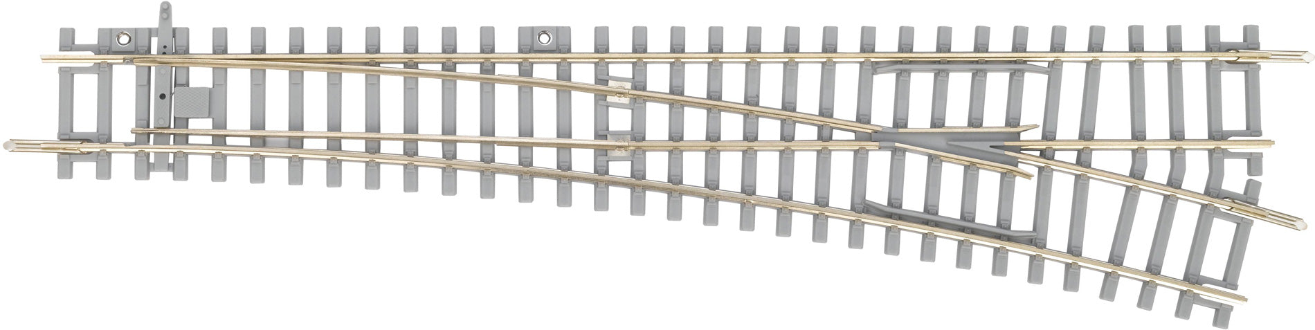 Piko 55171 Scambio Scala H0, WR destro con traversine in cemento