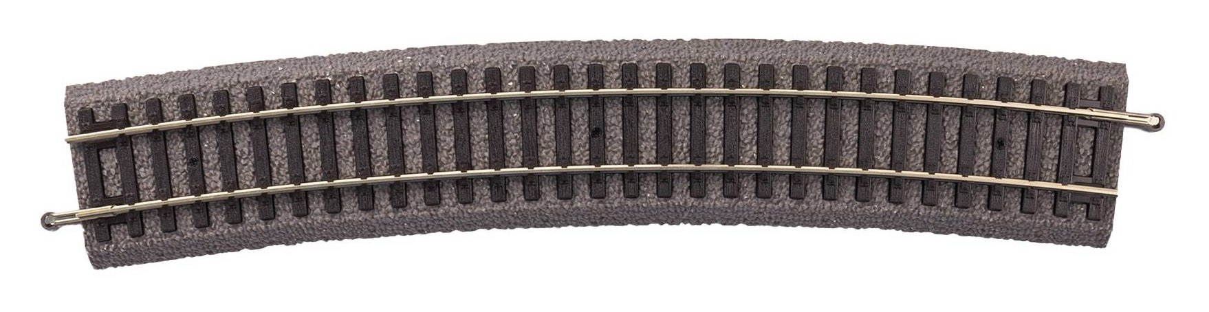 Piko 55419 Scala H0 curva con massicciata R9, 908 mm