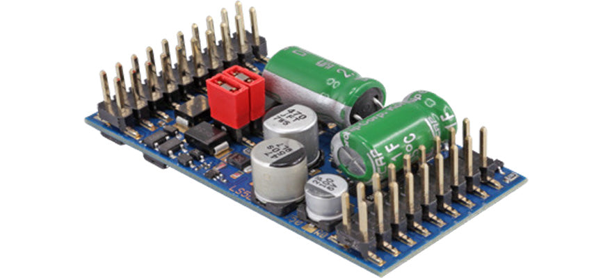 ESU 58315 LokSound 5 L DCC/MM/SX/M4 "decoder vuoto", connettore pin con adattatore, al dettaglio, calibro: 0