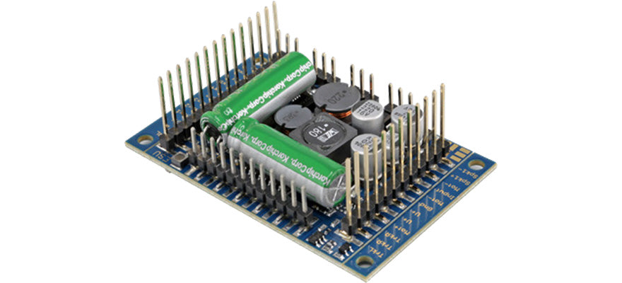 ESU 58515 LokSound 5 XL DCC/MM/SX/M4 "Decoder vuoto", connettori a pin, calibro G, I