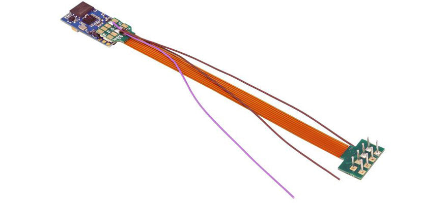 ESU 58810 LokSound 5 micro DCC/MM/SX/M4 "decoder vuoto", 8 pin NEM652, con altoparlante 11x15 mm, scartamento: N, TT, H0