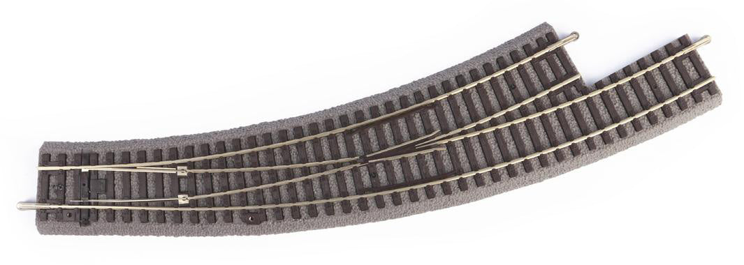 Piko 55427 Scala H0 Interruttore di prua, sinistro BWL-R3 con alimentatore