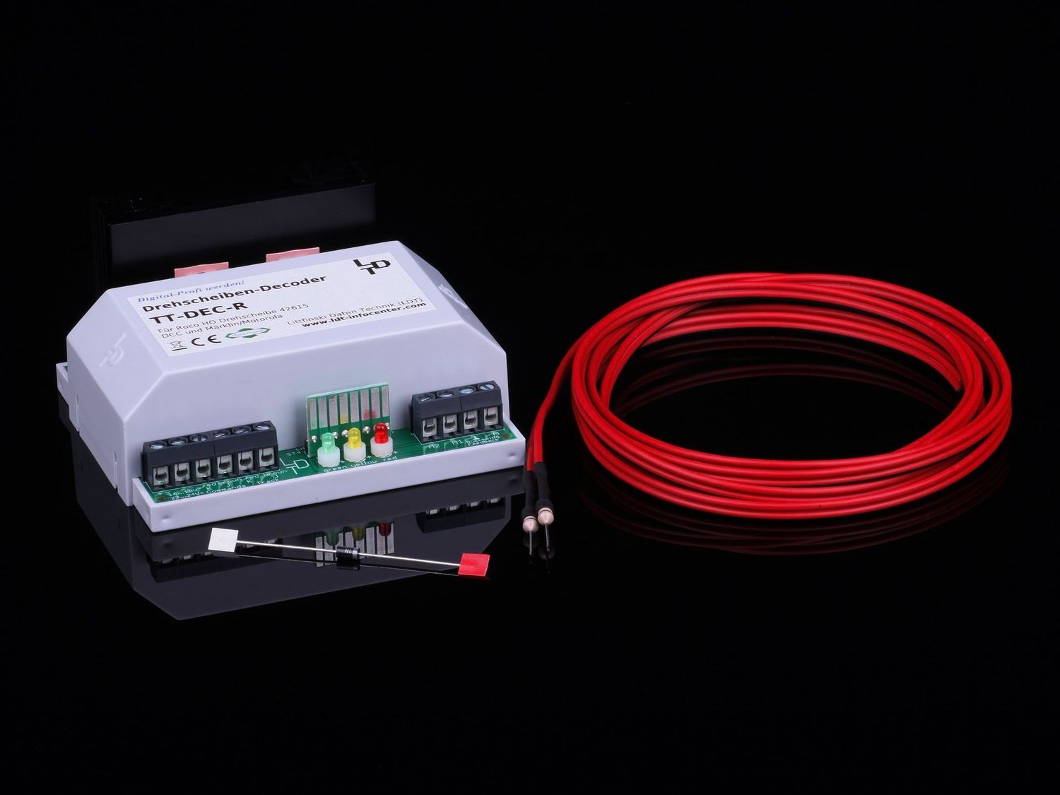 TT-DEC-RG (Unità completa in alloggiamento) decoder per piattaforma girevole