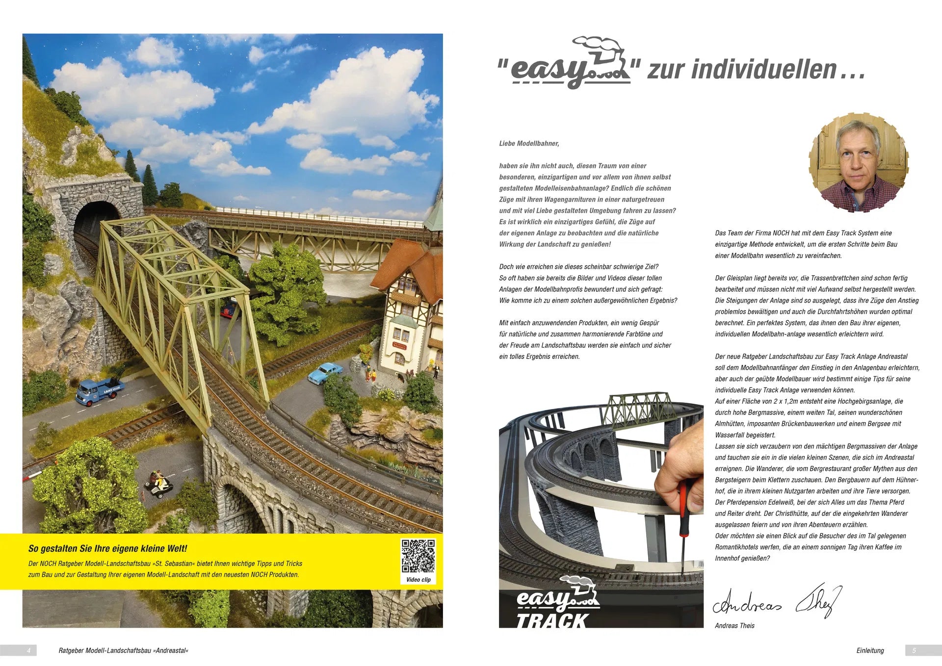 NOCH 71902 Guida facile TRACK "Andreastal"