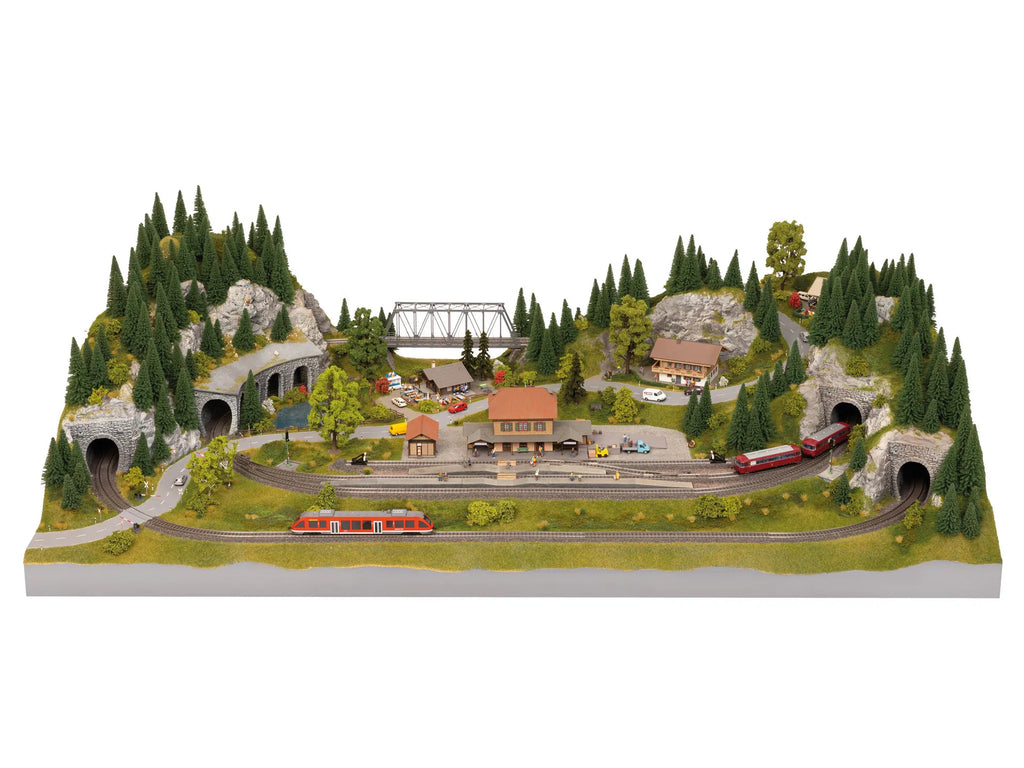 NOCH 53600 easy TRACK Kit di percorso ferroviario "Karlsberg"