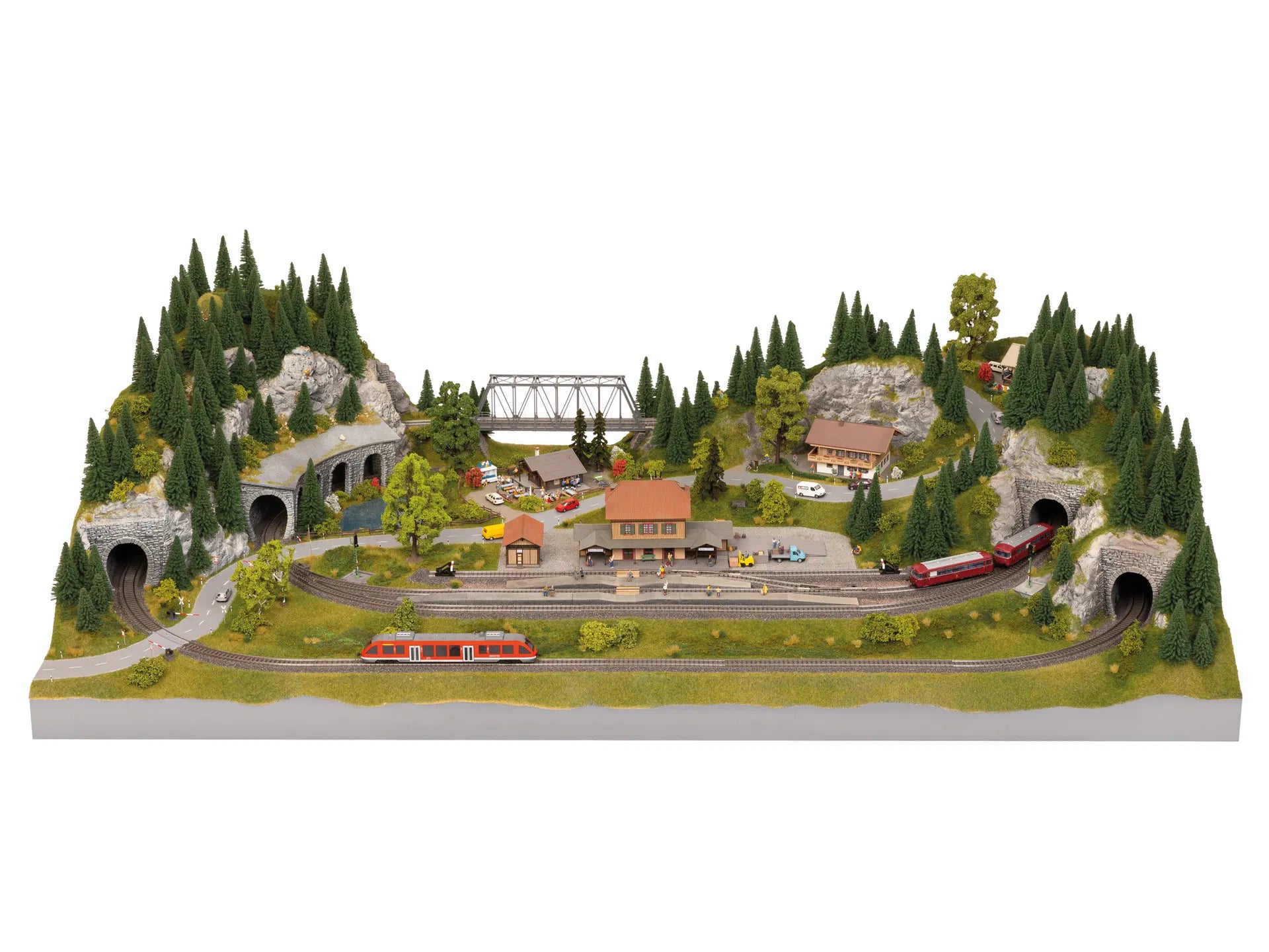 NOCH 53600 easy TRACK Kit di percorso ferroviario "Karlsberg"