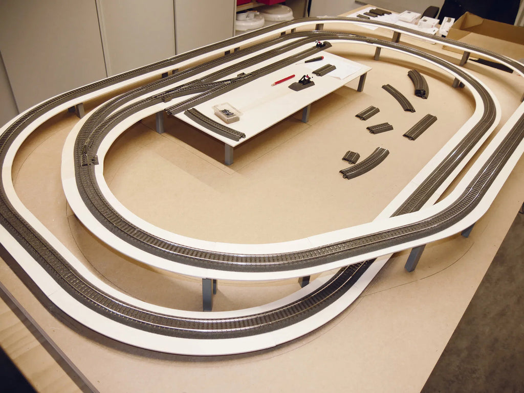 NOCH 53600 easy TRACK Kit di percorso ferroviario "Karlsberg"