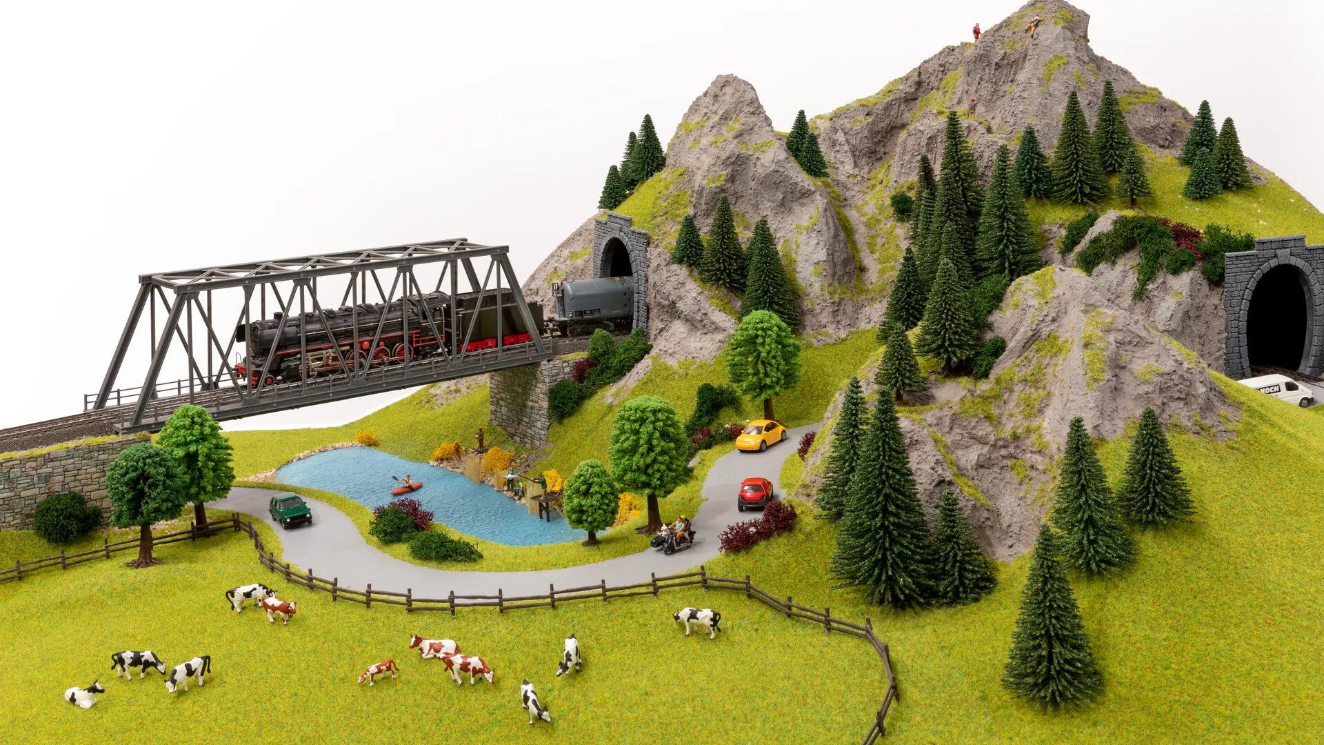 NOCH 60804 Set di partenza "Costruzione di plastici ferroviari"