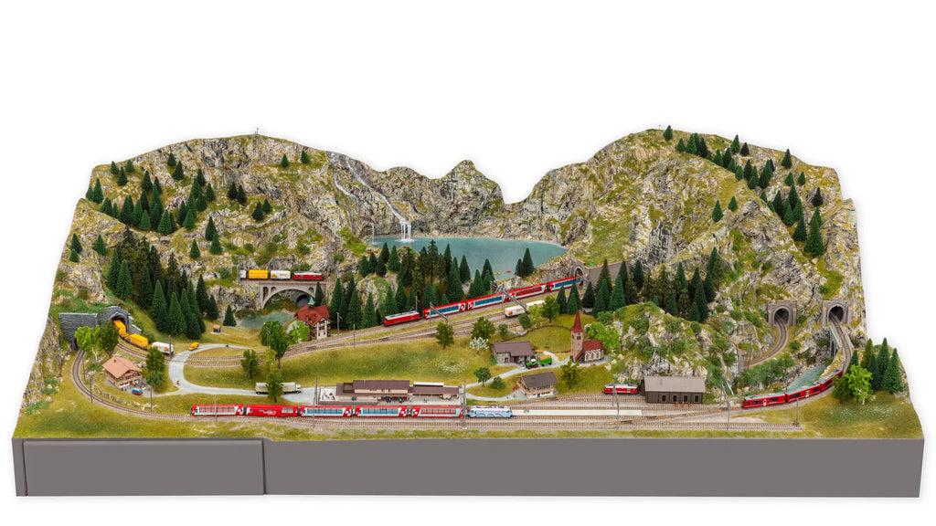 NOCH 53705 easy TRACK Kit di percorso ferroviario Linea ferroviaria dell'Albula