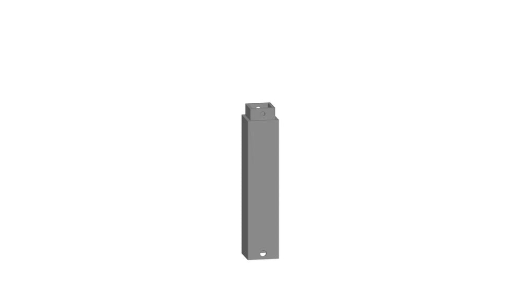 NOCH 53908 Elemento pilastro easy TRACK, 72,5 mm