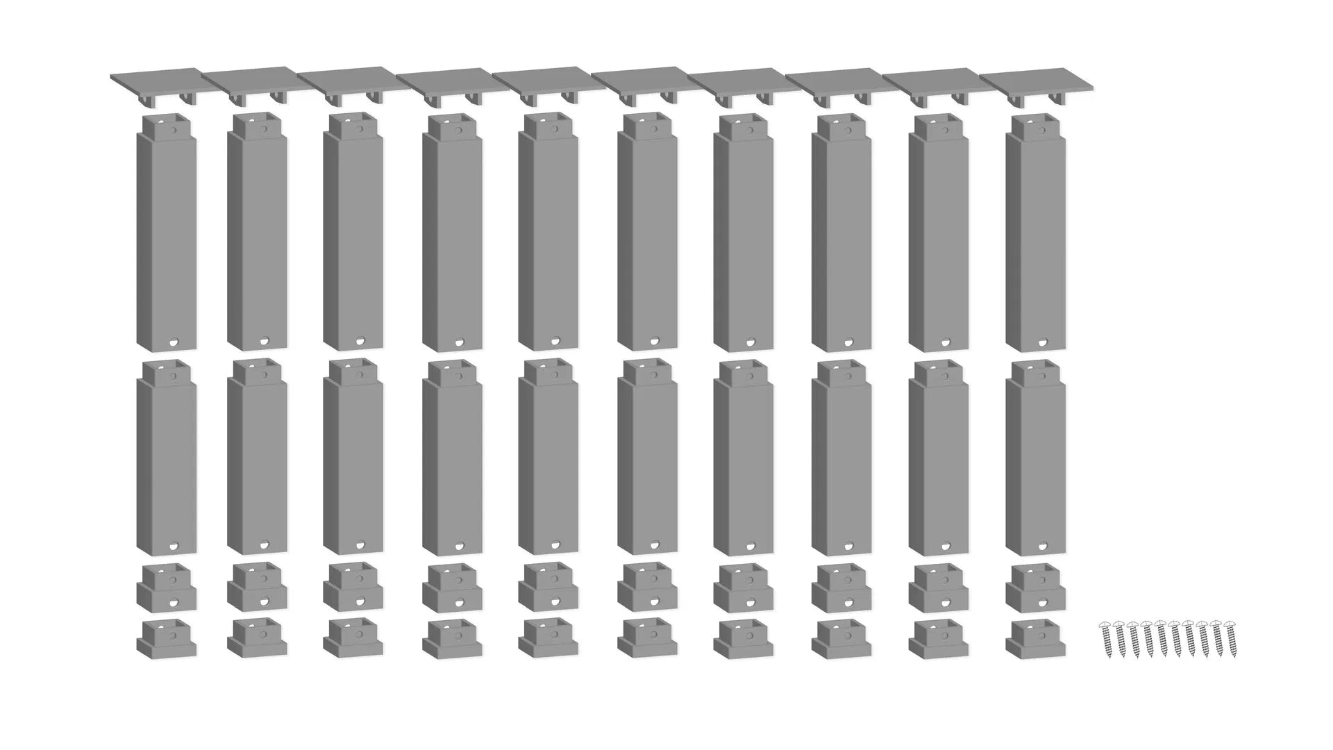 NOCH 53942 easy TRACK Set di pilastri, superiore