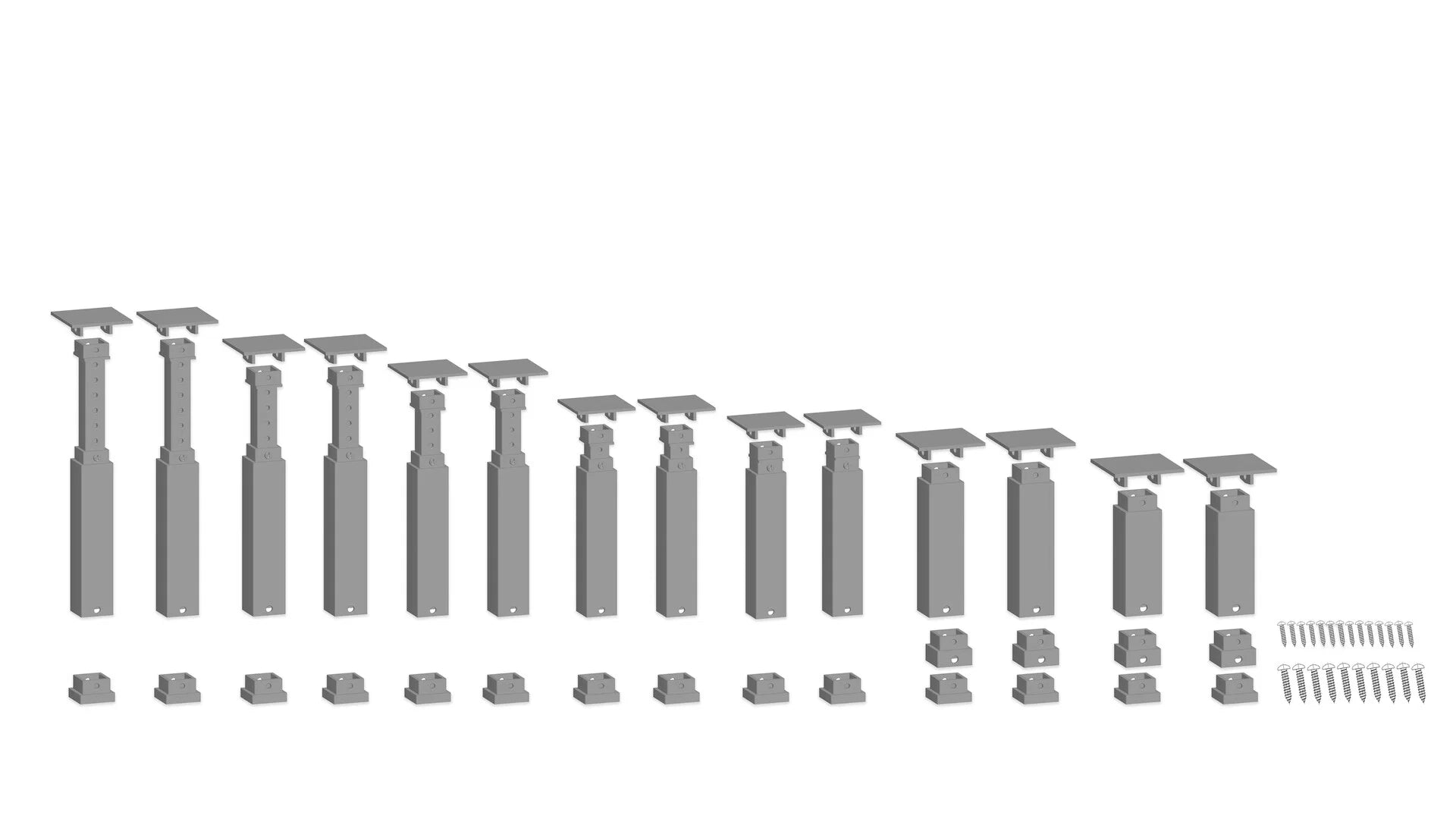 NOCH 53941 easy TRACK Set di pilastri, inclinato