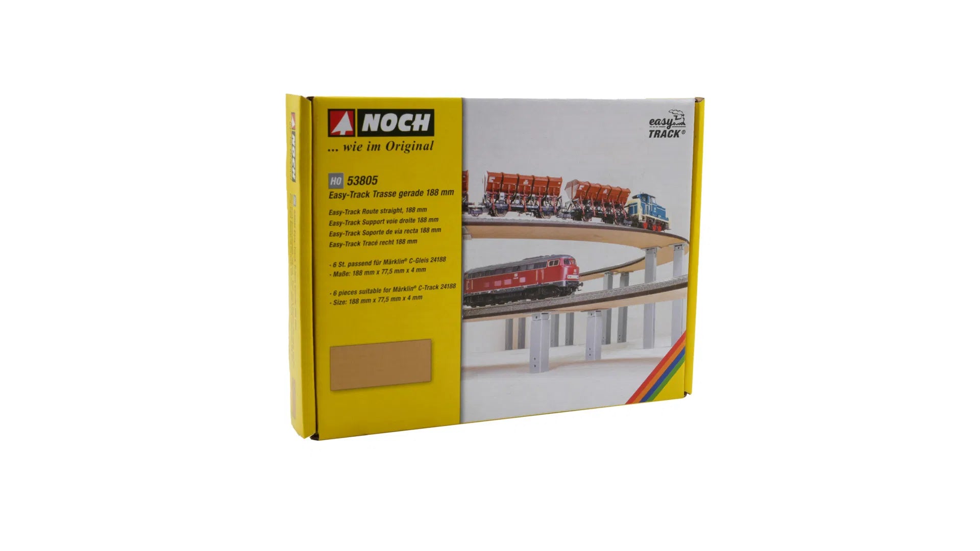 NOCH 53803 PISTA Percorso dritto, 172 mm