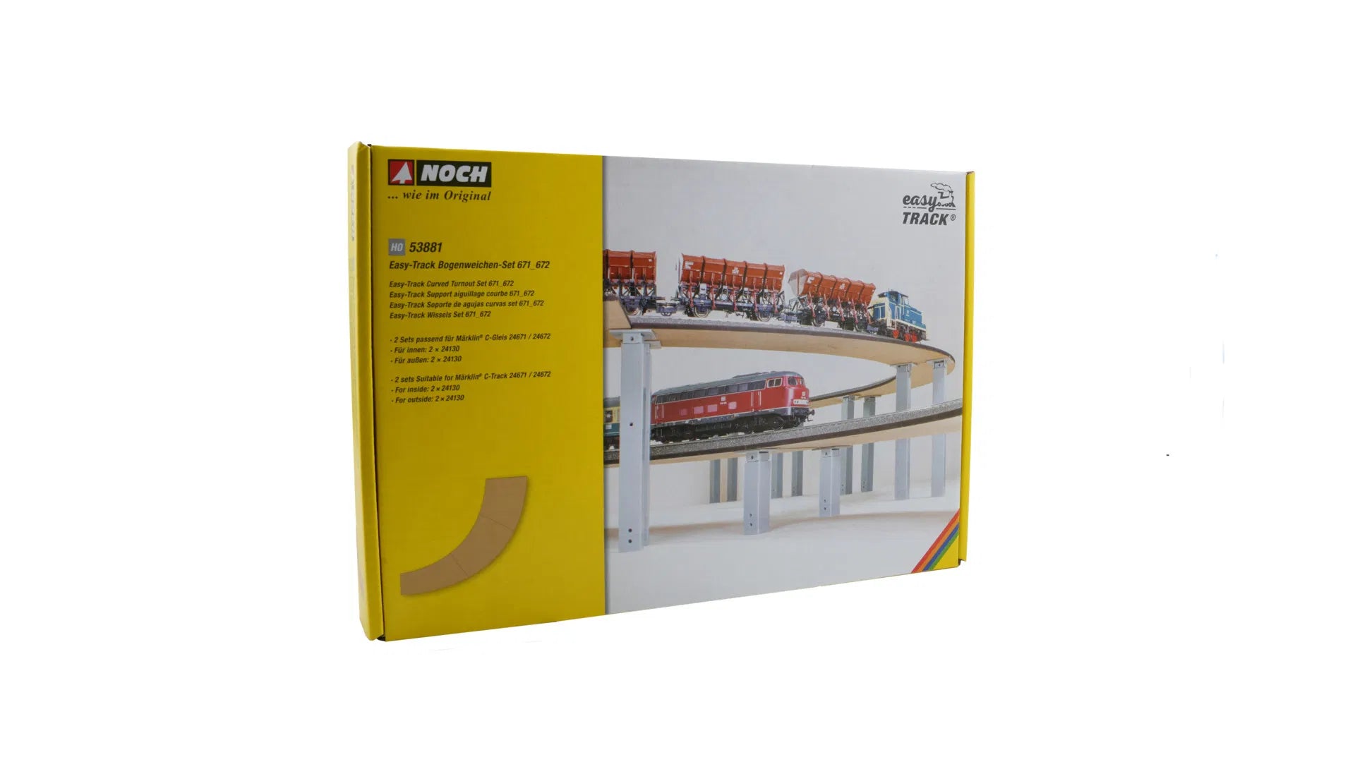 NOCH 53881 easy TRACK Set deviatoi curvi 671_672